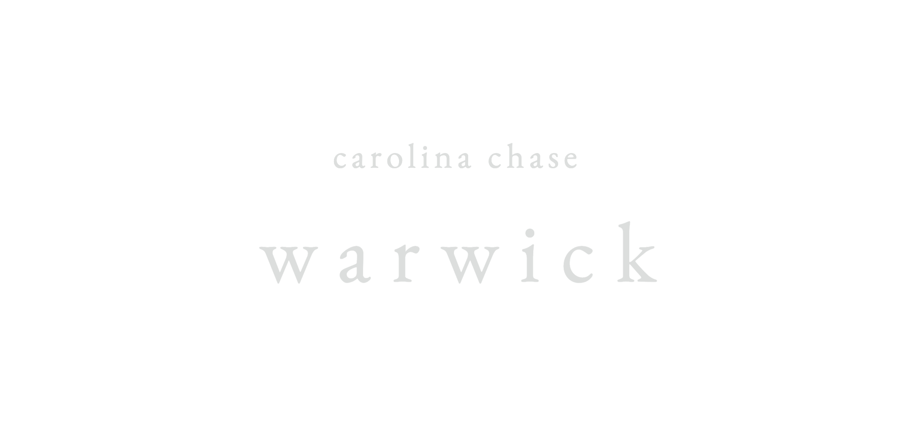 carolina chase — warwick